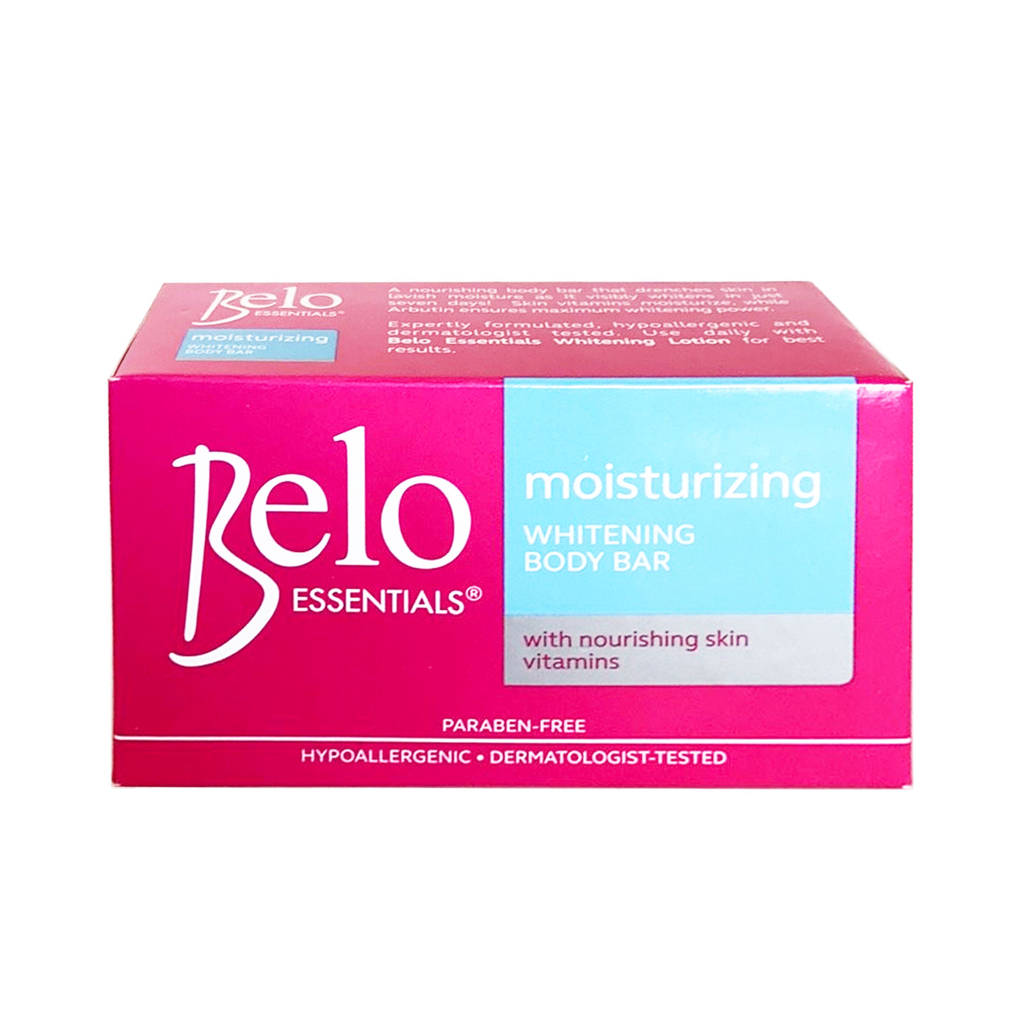 Belo Moisturizing Whitening Body Bar Soap (Blue) - 135g